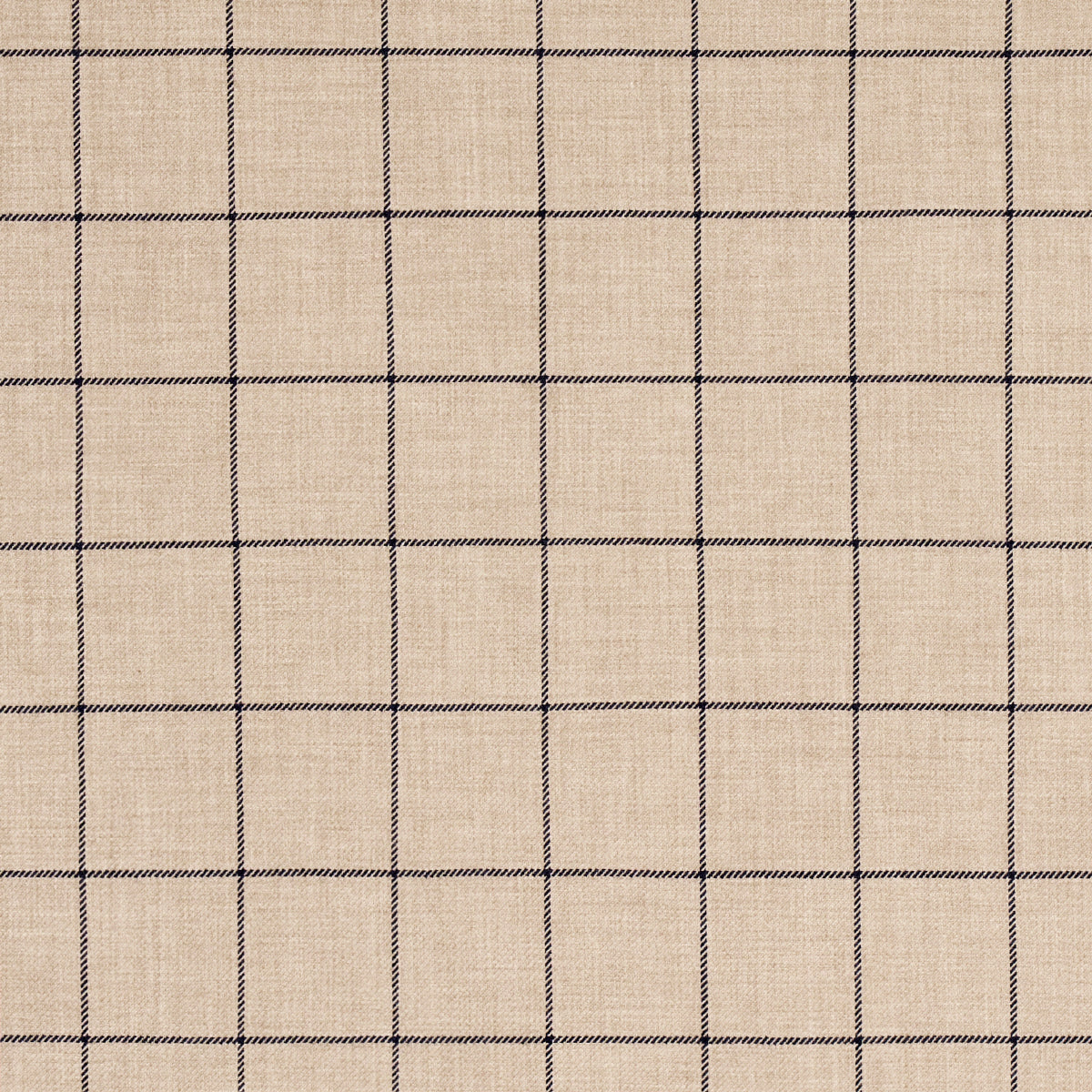 Schumacher Bancroft Wool Plaid Ivory Fabric 66775