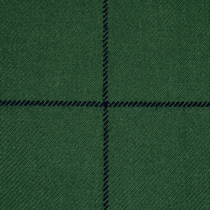 Schumacher Bancroft Wool Plaid Green Fabric 66776