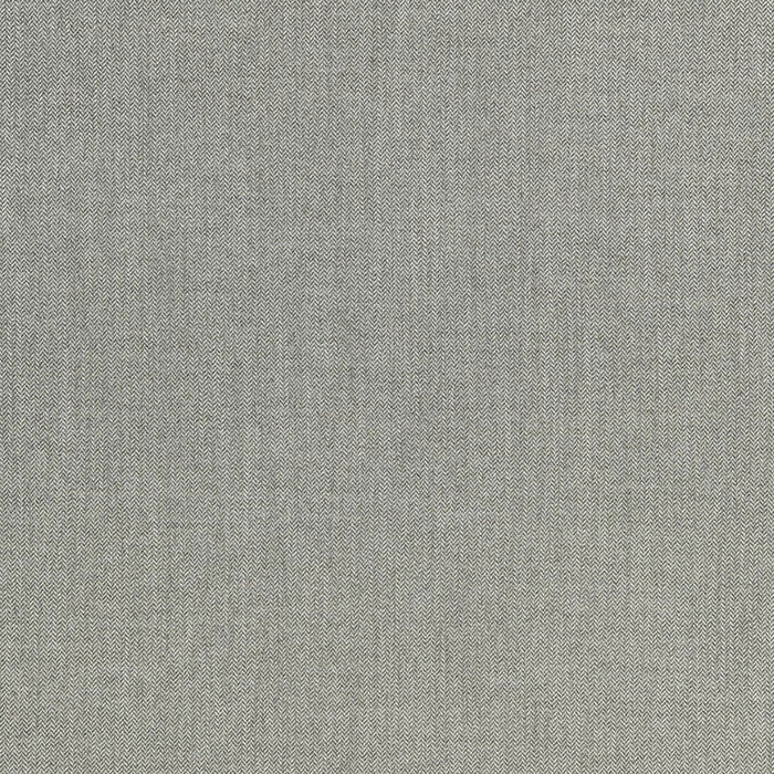 Schumacher Telluride Wool Herringbone Oxford Grey Fabric Sample 66792