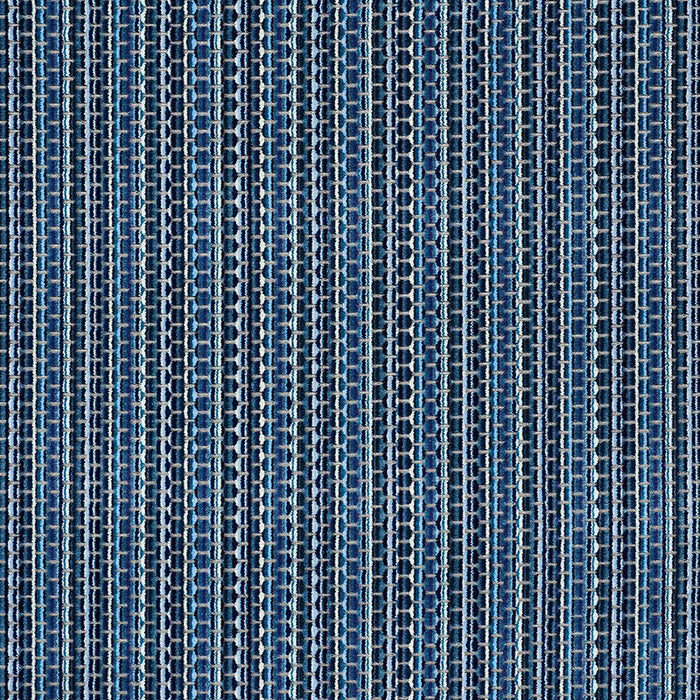 Schumacher Downtown Velvet Indigo Fabric Sample 66913