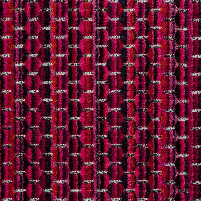 Schumacher Downtown Velvet Garnet Fabric Sample 66914