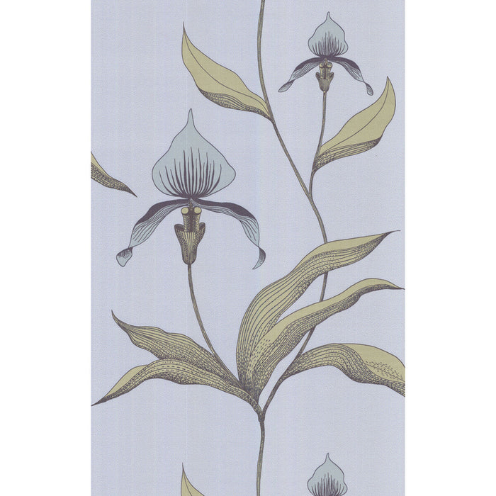 Cole & Son Orchid Blue Gr Wallpaper Sample 66/4026.CS.0