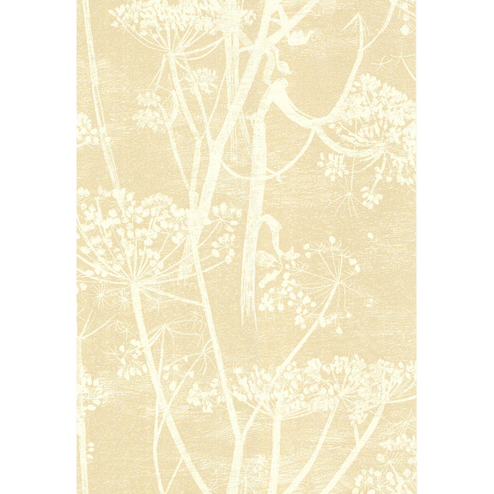 Cole & Son Cow Parsley White/Bge Wallpaper Sample 66/7049.CS.0