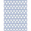 Cole & Son Hicks Hexagon Blue/Gr Wallpaper Sample 66/8054.CS.0