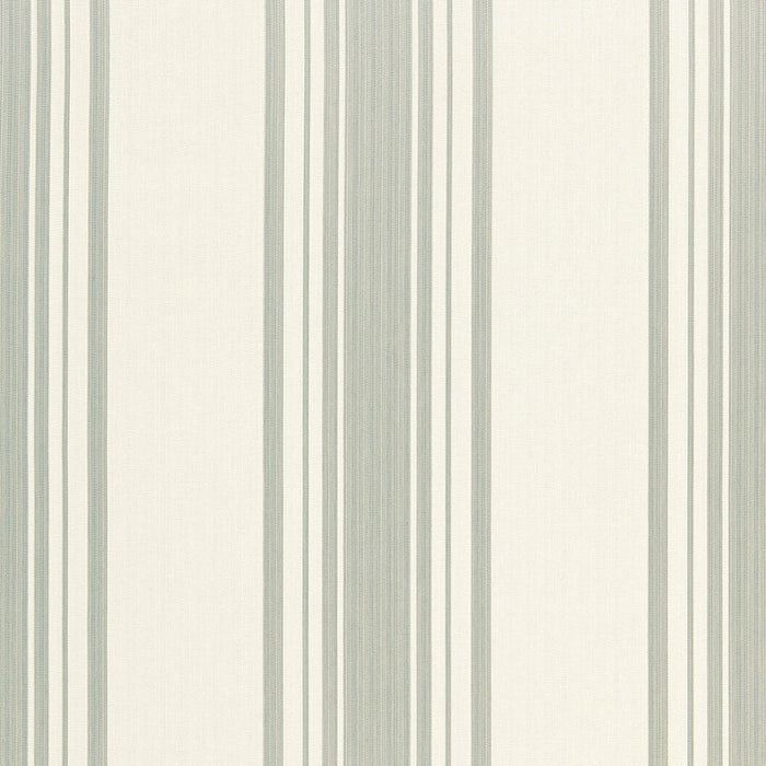 Schumacher Carnegie Cotton Stripe Nickel Fabric 67020