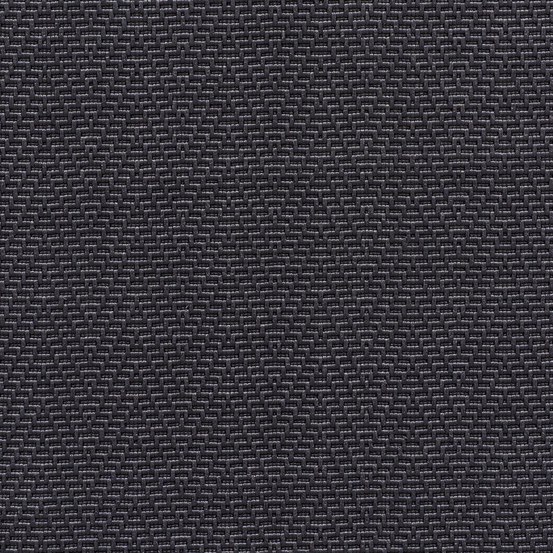 Schumacher Raffia Herringbone Raven Fabric Sample 67123