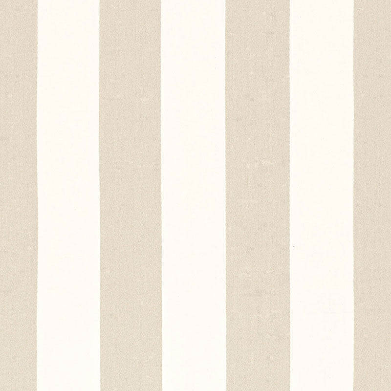 Schumacher Tundra Linen Stripe Ivoire Fabric 67561