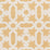 Schumacher Cordoba Embroidery Ochre Fabric 67575