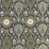 Schumacher Turkestan Embroidery Charcoal Fabric 67871