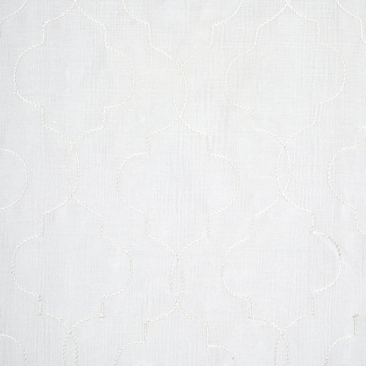 Schumacher Serafina Sheer Ivory Fabric 67890