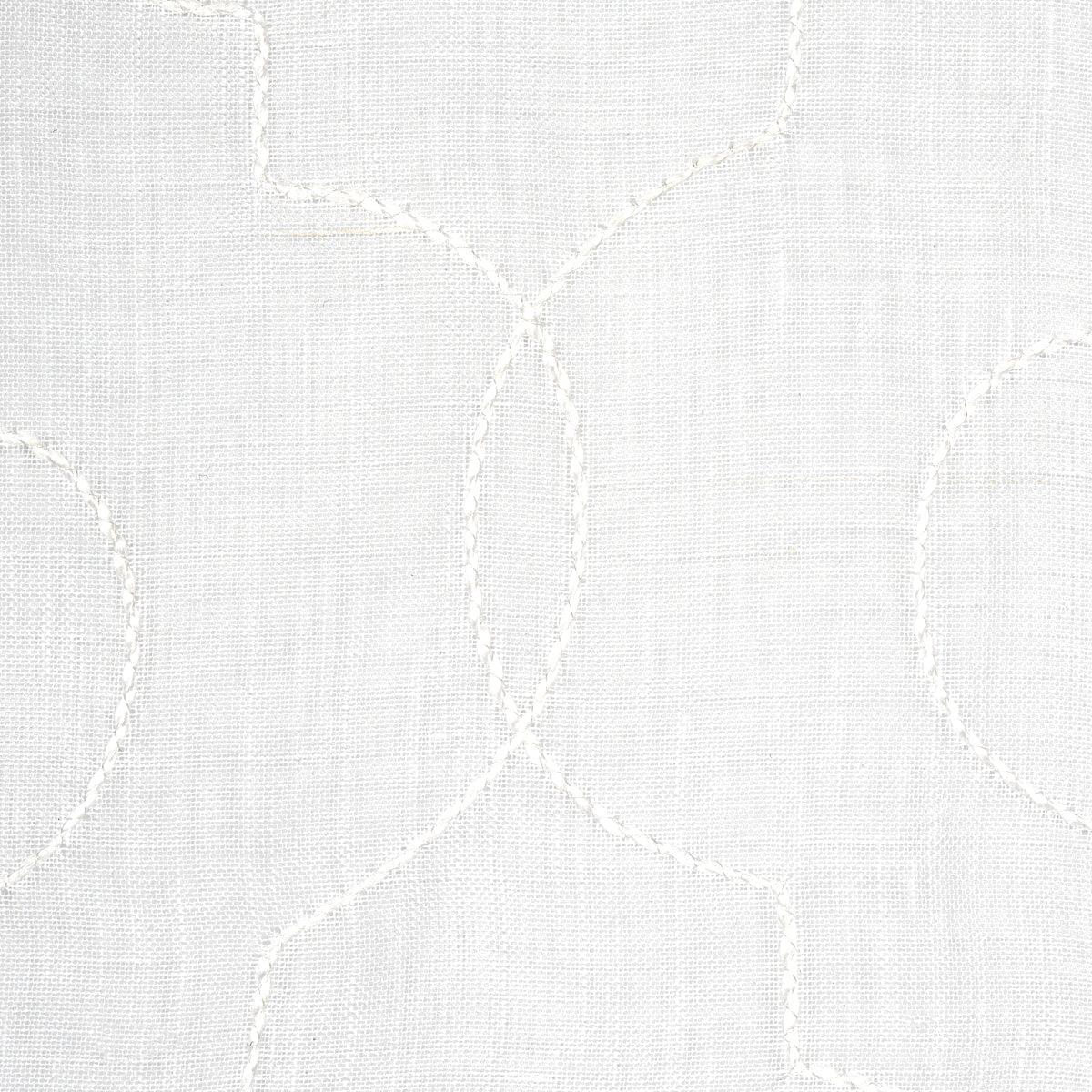 Schumacher Serafina Sheer Ivory Fabric 67890