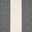 Schumacher Vista Linen Stripe Casement Carbon And White Fabric Sample 67944