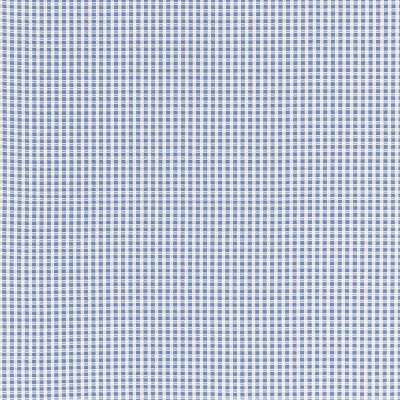 Schumacher Aruba Check Cornflower Fabric 68041