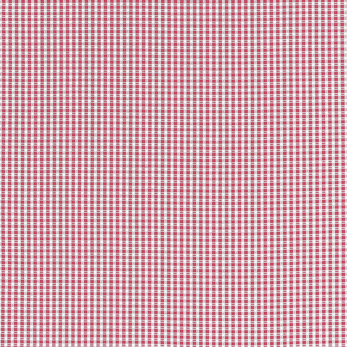 Schumacher Aruba Check Azalea Fabric Sample 68044