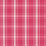 Schumacher Belize Plaid Azalea Fabric 68092