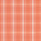 Schumacher Belize Plaid Orange Fabric 68093