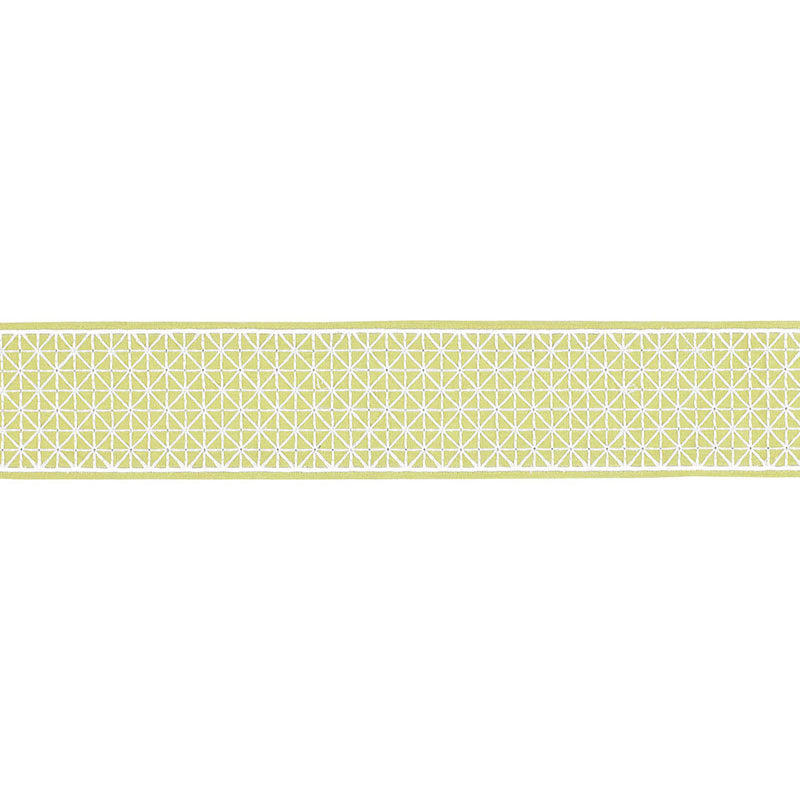 Schumacher Directoire Tape Citron Trim 68642