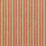 Schumacher Toscana Stripe Tuscan Red Fabric Sample 68730