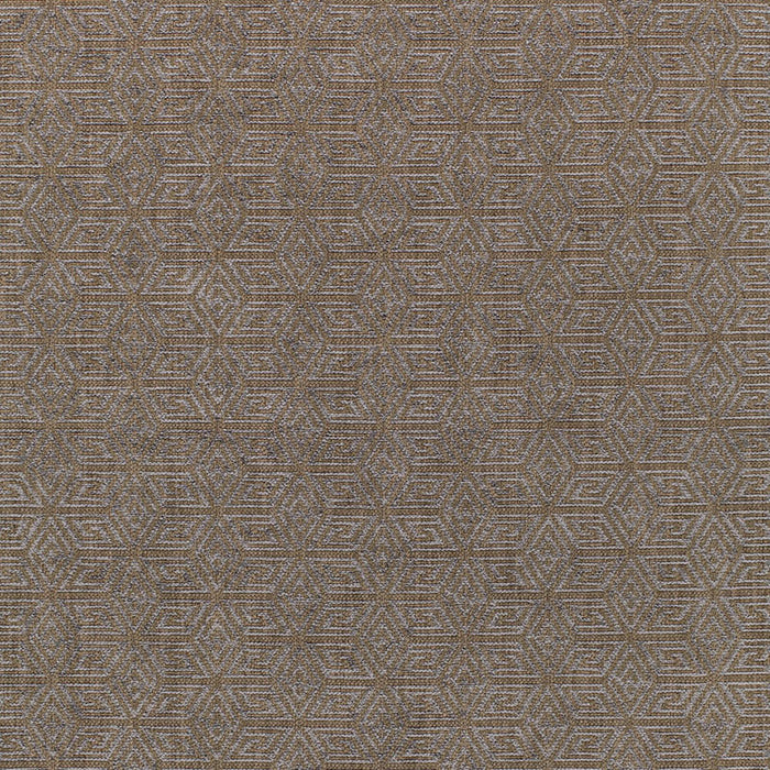 Schumacher Cosmati Chenille Smoke Fabric Sample 68742