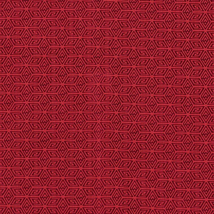 Schumacher Cosmati Chenille Berry Fabric Sample 68744