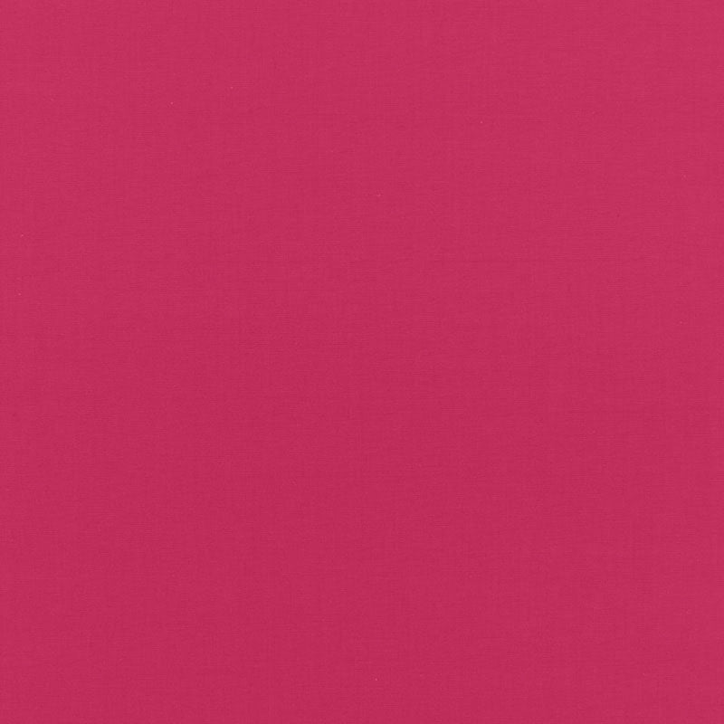 Schumacher Beckford Cotton Plain Cerise Fabric Sample 68780