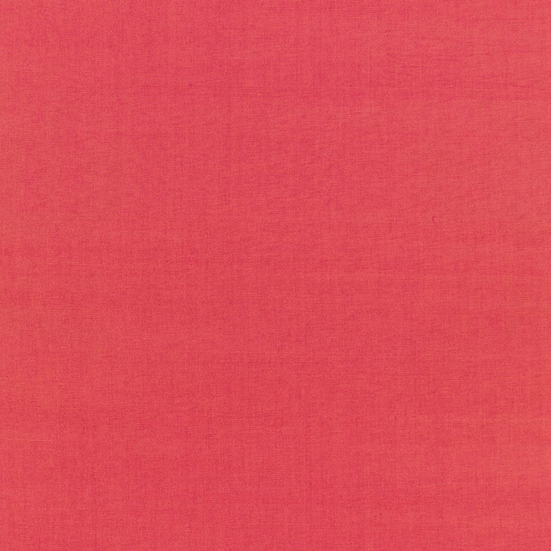 Schumacher Beckford Cotton Plain Azalea Fabric Sample 68781