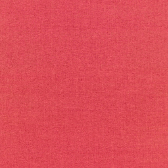 Schumacher Beckford Cotton Plain Azalea Fabric Sample 68781