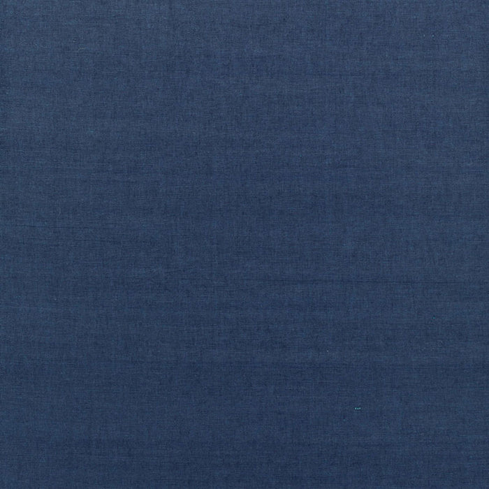 Schumacher Beckford Cotton Plain Marine Fabric 68784