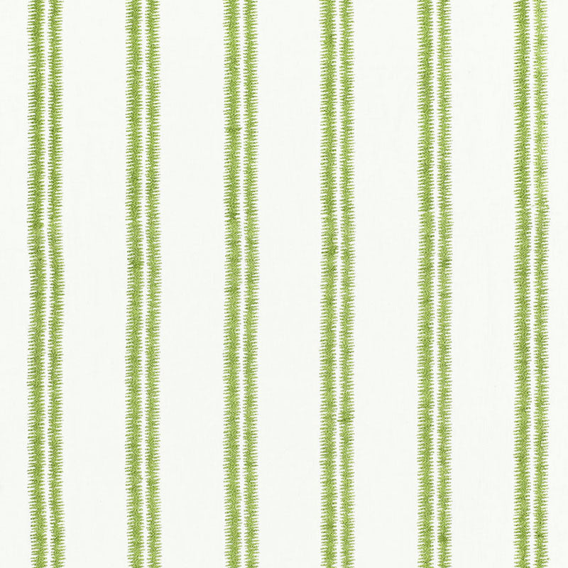 Schumacher Paloma Embroidery Grass Fabric 68791