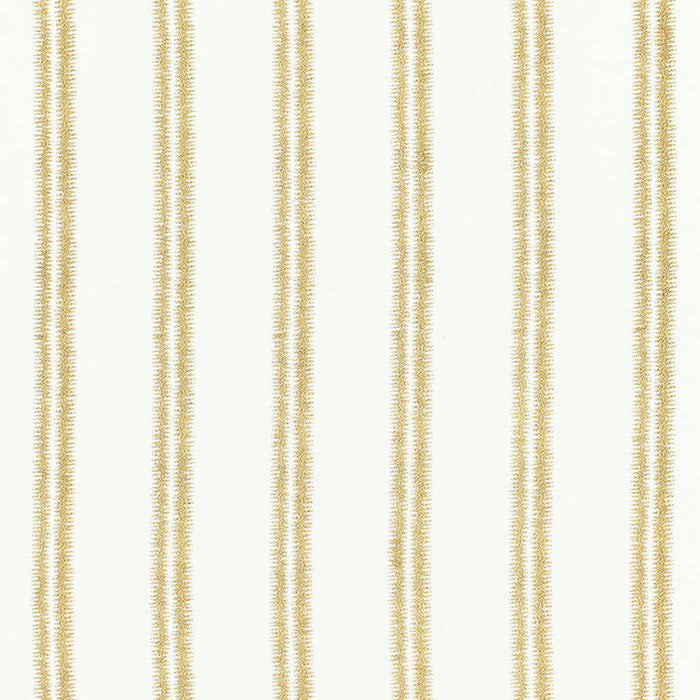 Schumacher Paloma Embroidery Gilt Fabric 68792