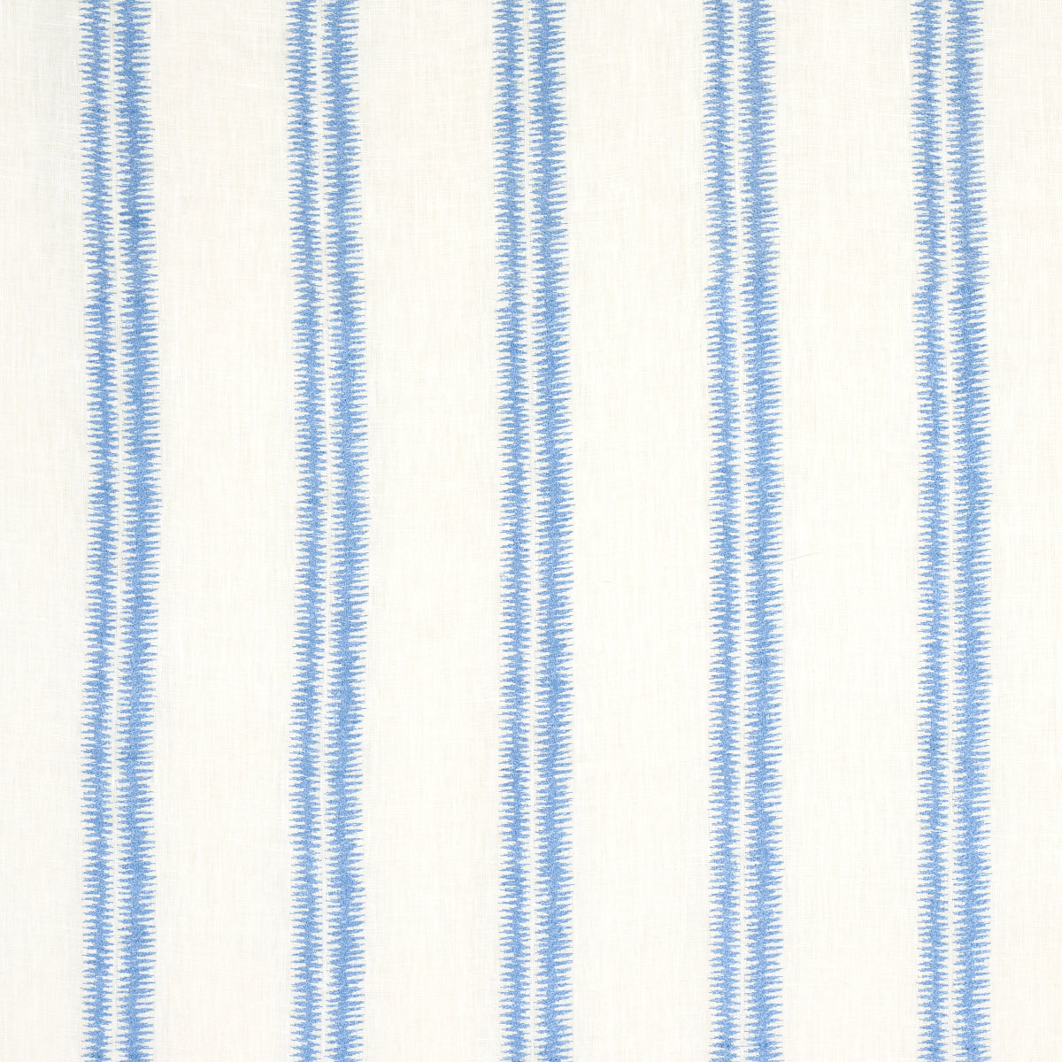 Schumacher Paloma Embroidery Chambray Fabric 68795