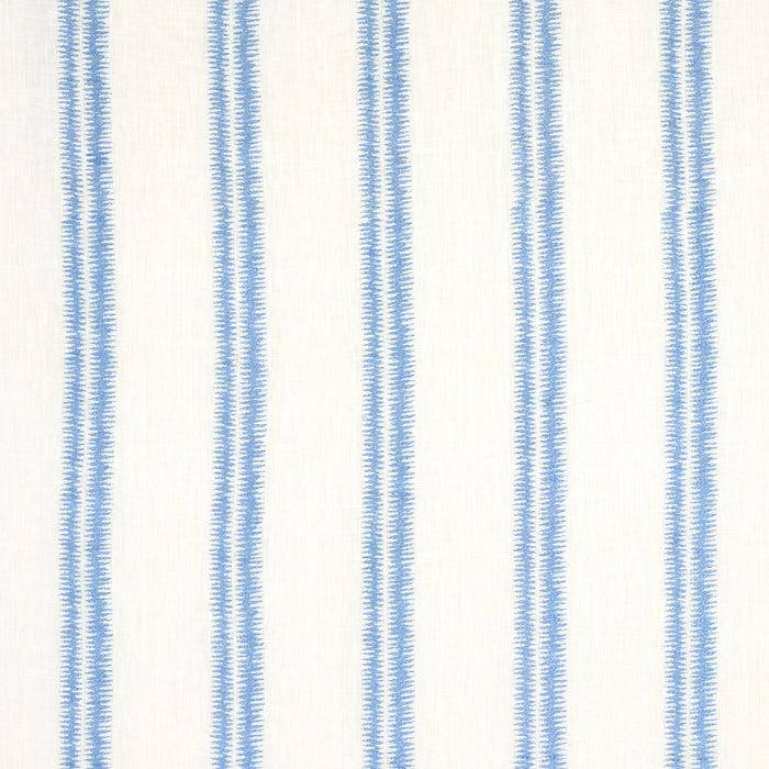 Schumacher Paloma Embroidery Chambray Fabric 68795