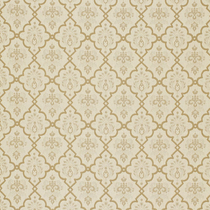 Schumacher Hedgerow Trellis Indoor/Outdoor Sand Fabric 68811