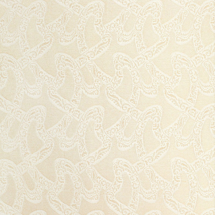 Schumacher Chantilly Blanc Fabric Sample 68842