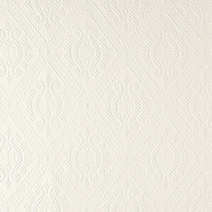 Schumacher Eugenie Matelasse Ivory Fabric Sample 69130