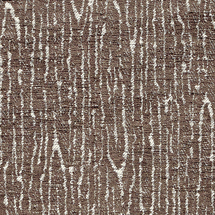 Schumacher Faux Bois Chenille Walnut Fabric 69220