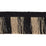 Schumacher Palm Frond Lava Black Trim Sample 69280