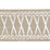 Schumacher Tikki Tape Sea Oyster Trim Sample 69303