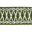 Schumacher Tikki Tape Green Trim Sample 69306