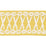 Schumacher Tikki Tape Yellow Trim 69308