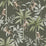 Schumacher Jungle Friends Pewter Green Wallpaper 6935