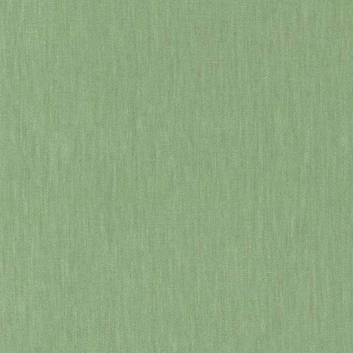 Schumacher Lange Glazed Linen Pesto Fabric 69353