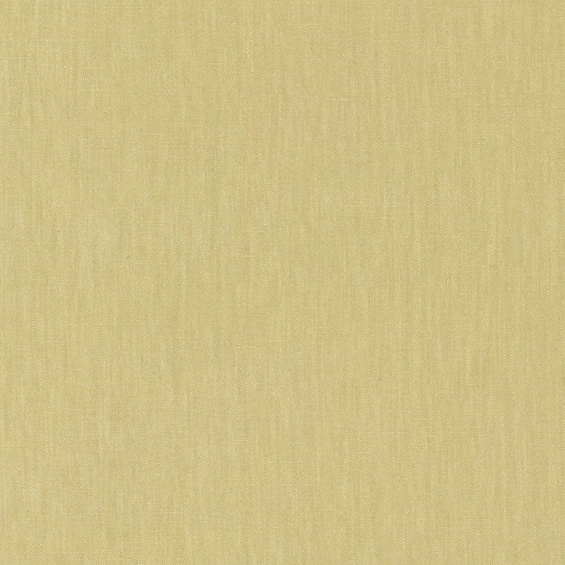 Schumacher Lange Glazed Linen Citron Fabric 69356