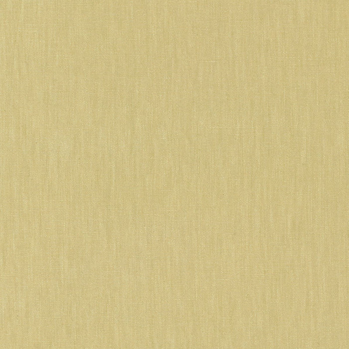 Schumacher Lange Glazed Linen Citron Fabric 69356