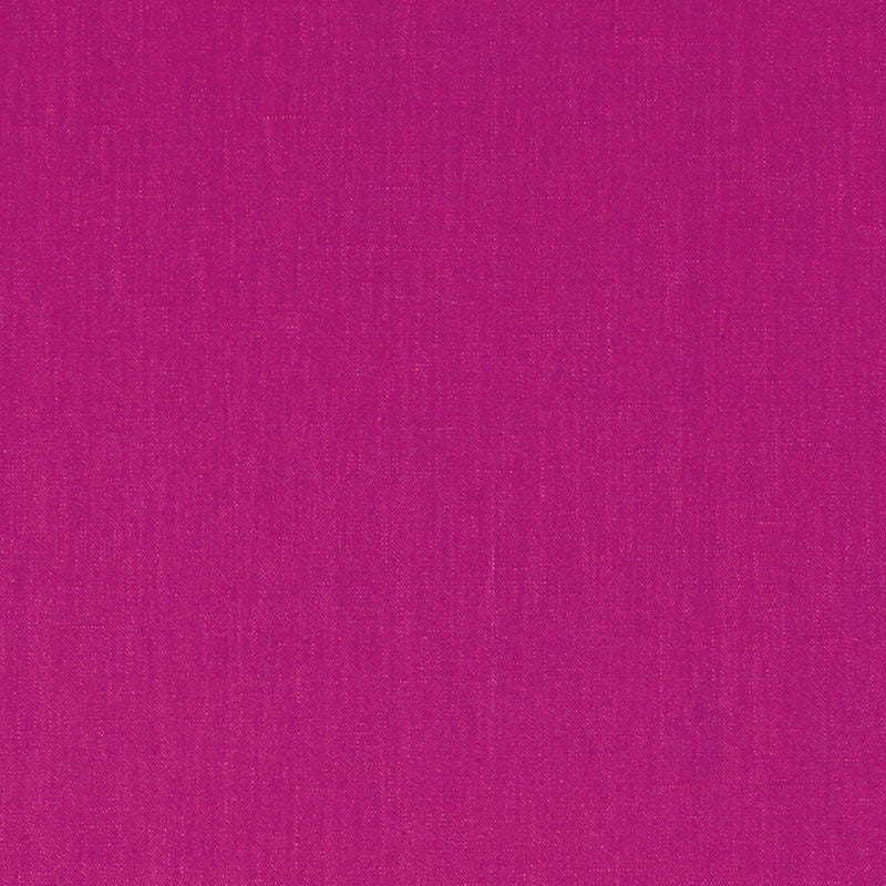 Schumacher Lange Glazed Linen Magenta Fabric 69361