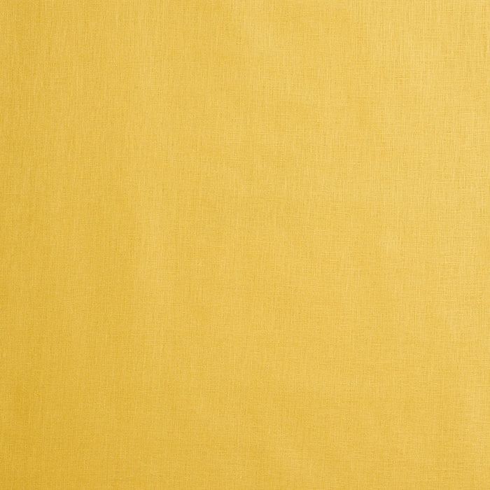 Schumacher Lange Glazed Linen Yellow Fabric 69367