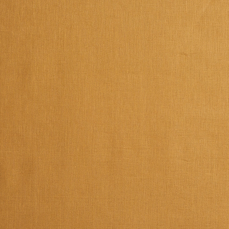 Schumacher Lange Glazed Linen Caramel Fabric 69368