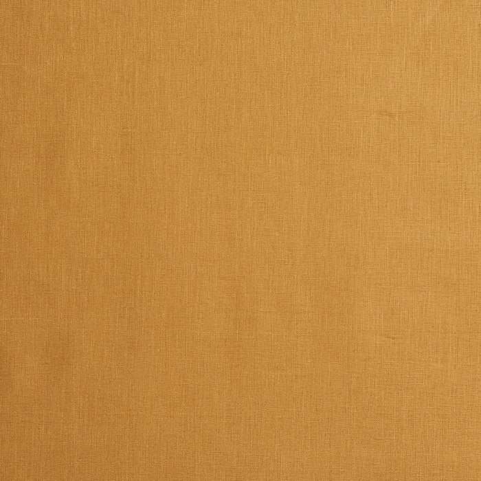 Schumacher Lange Glazed Linen Caramel Fabric 69368