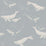 Schumacher Whales Slate Wallpaper 6942