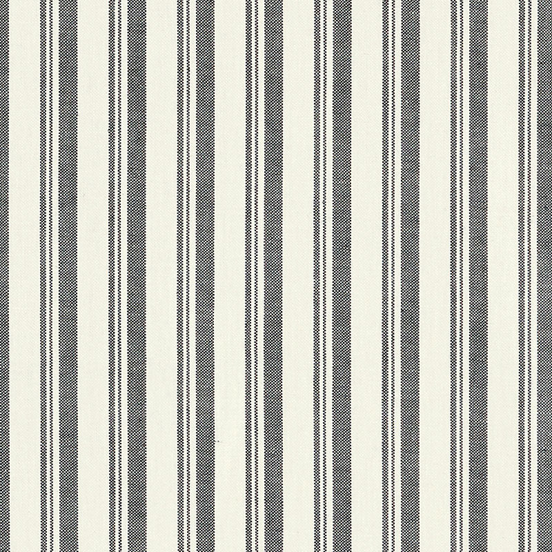 Schumacher Capri Black/White Fabric Sample 69441